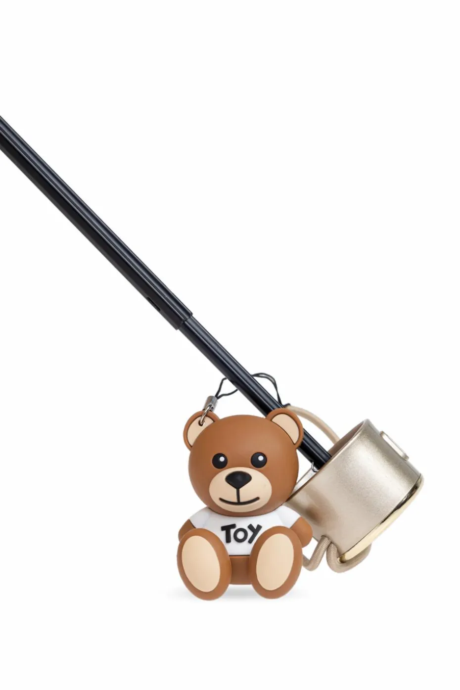Moschino beige Umbrella with logo
