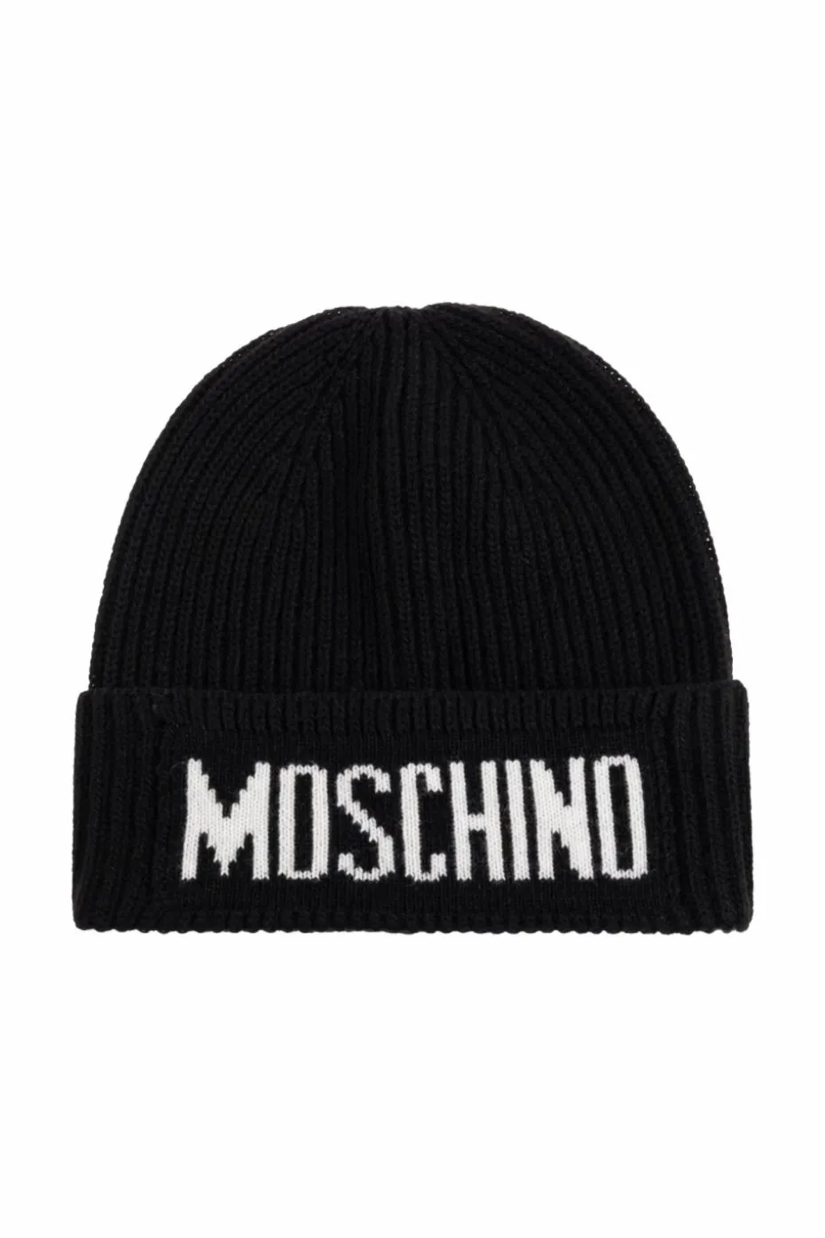 Moschino BLACK Cap with logo