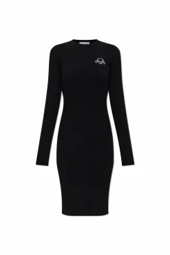 Moschino BLACK Dress with logo