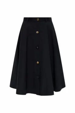 Moschino BLACK Flared skirt