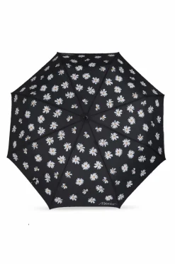 Moschino BLACK Folding umbrella with logo