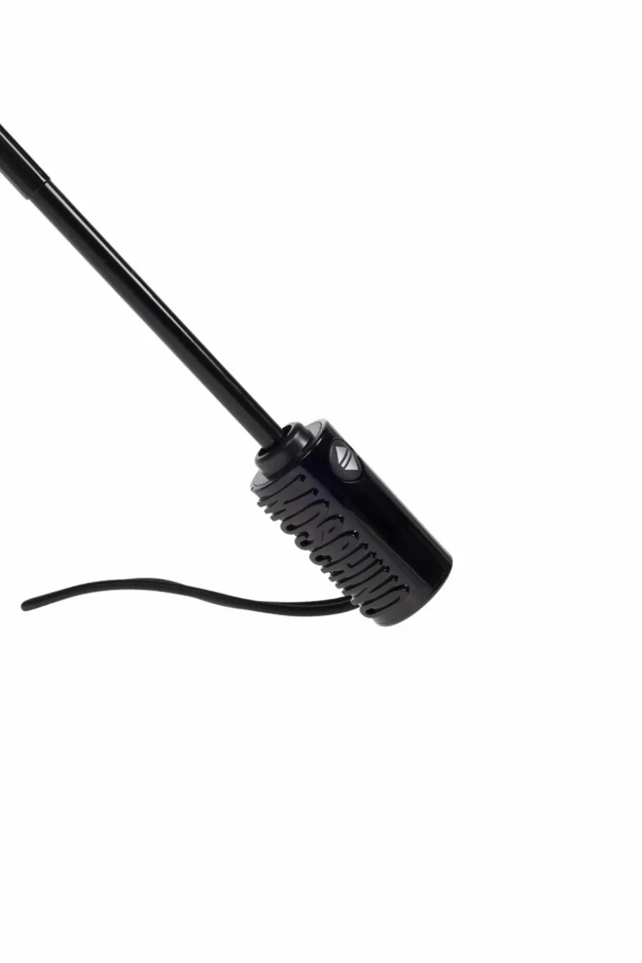 Moschino BLACK Folding umbrella with logo