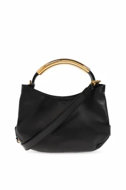 Moschino BLACK Leather handbag