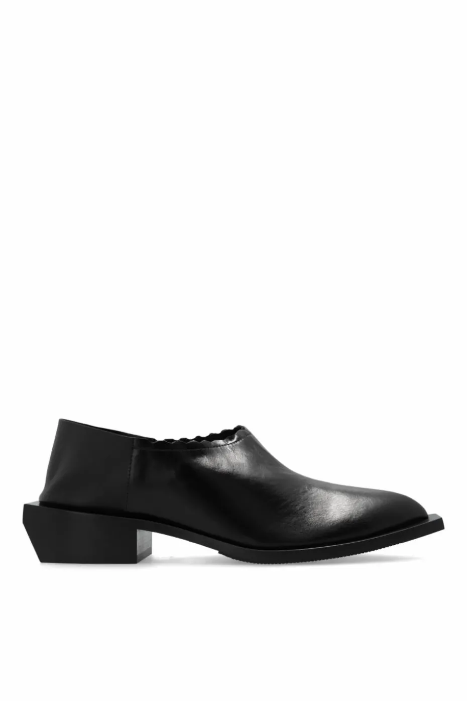 Moschino BLACK Leather shoes