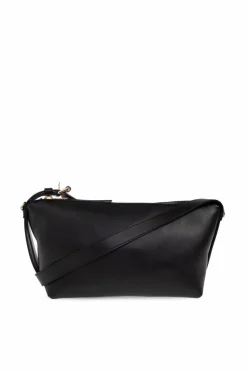 Moschino BLACK Leather shoulder bag