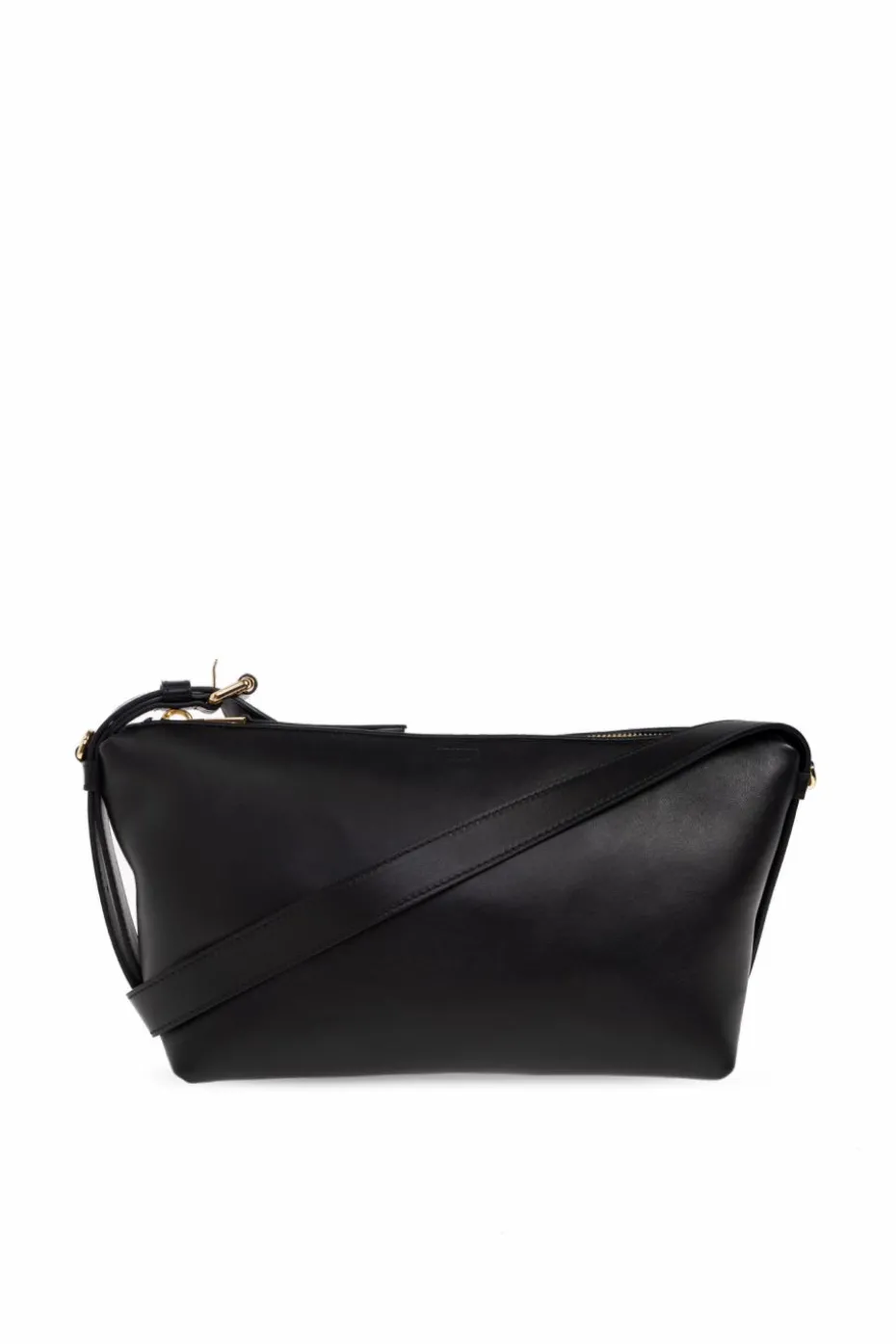 Moschino BLACK Leather shoulder bag