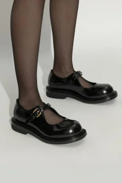 Moschino BLACK Leather shoes
