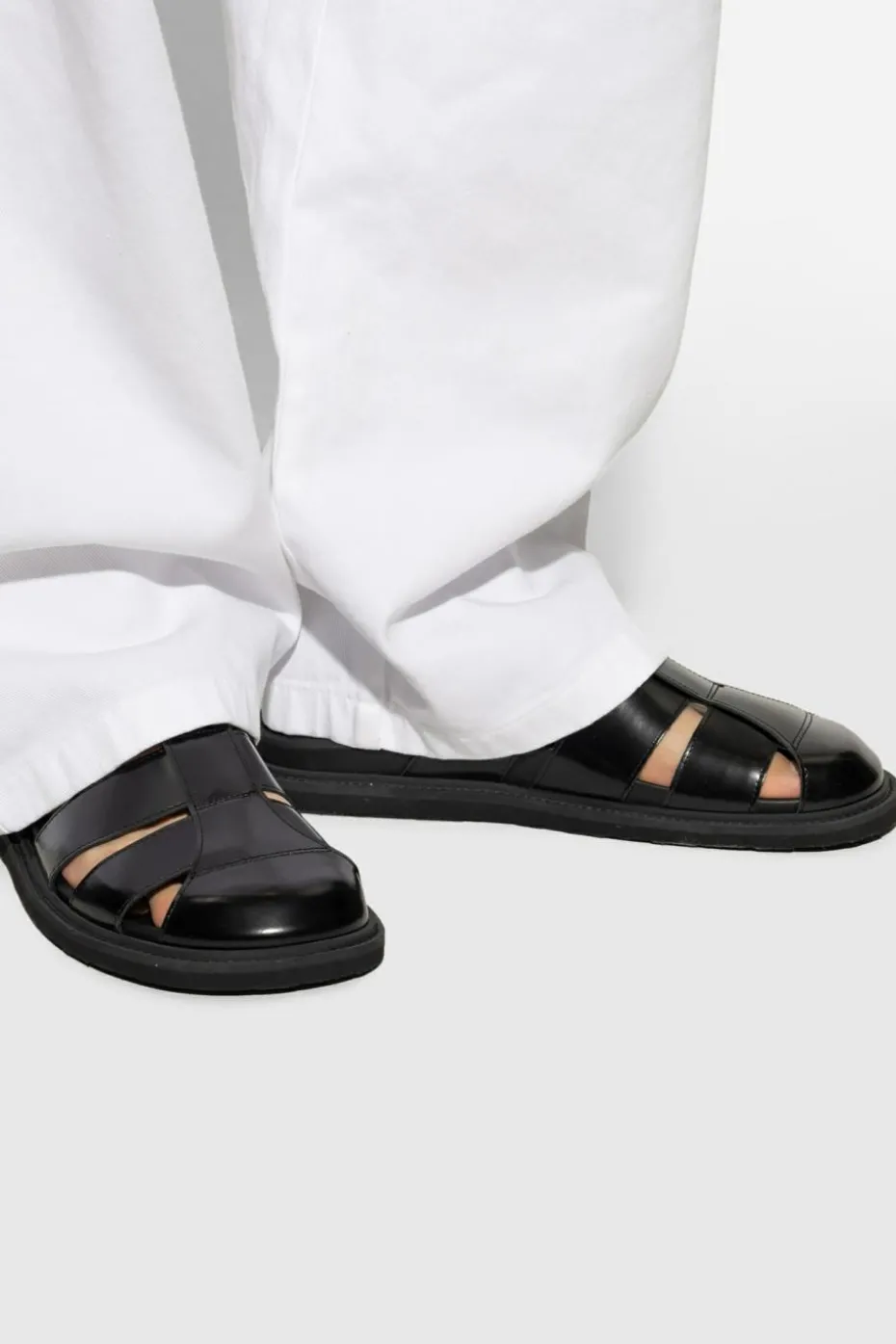 Moschino BLACK Leather shoes