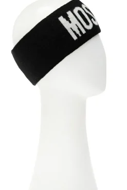 Moschino BLACK Logo headband