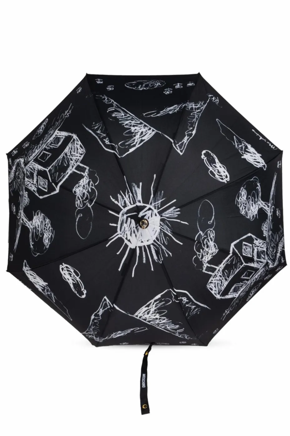 Moschino BLACK Patterned umbrella