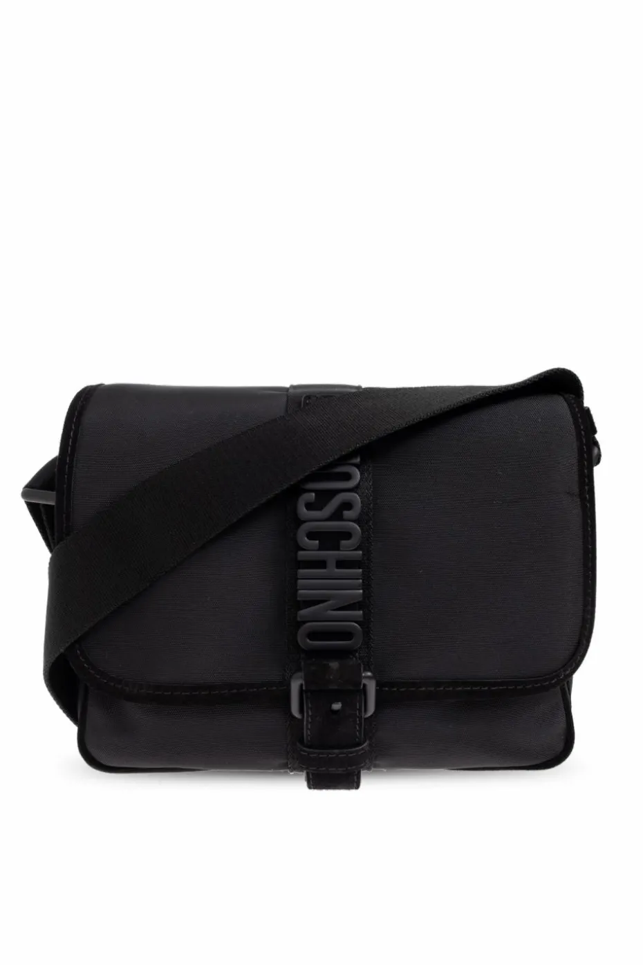 Moschino BLACK Shoulder bag with logo