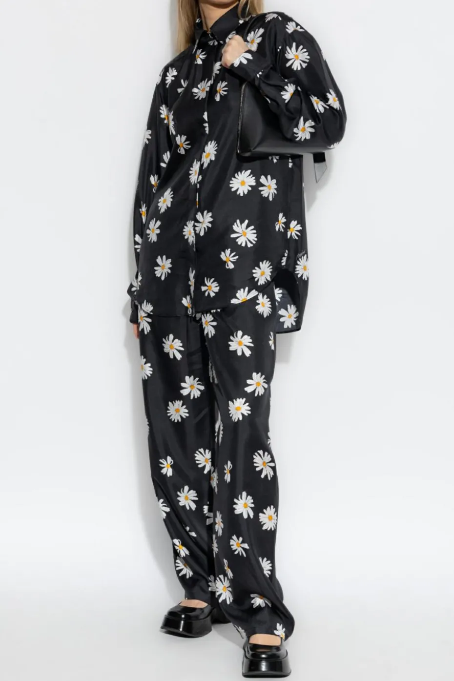 Moschino BLACK Silk pants