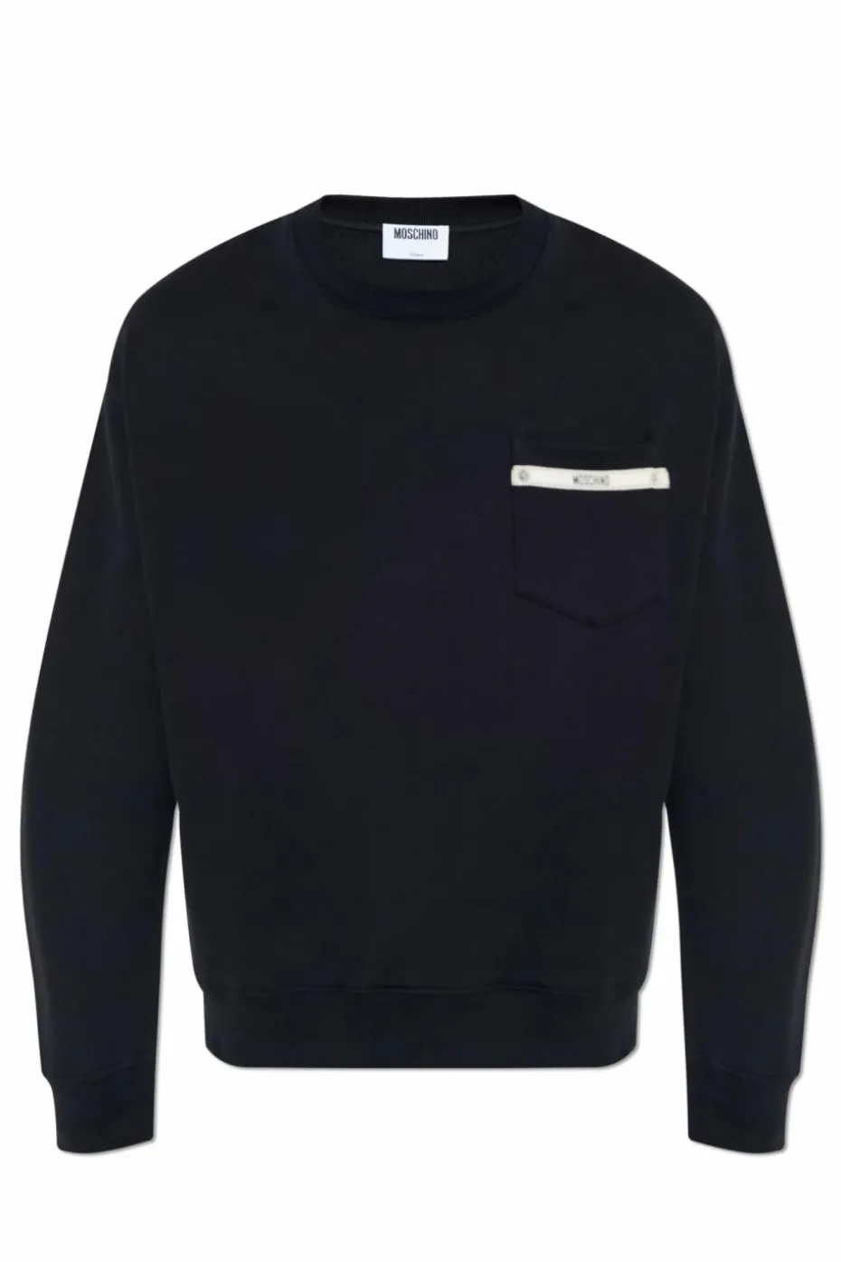 Moschino BLACK Sweatshirt with logo