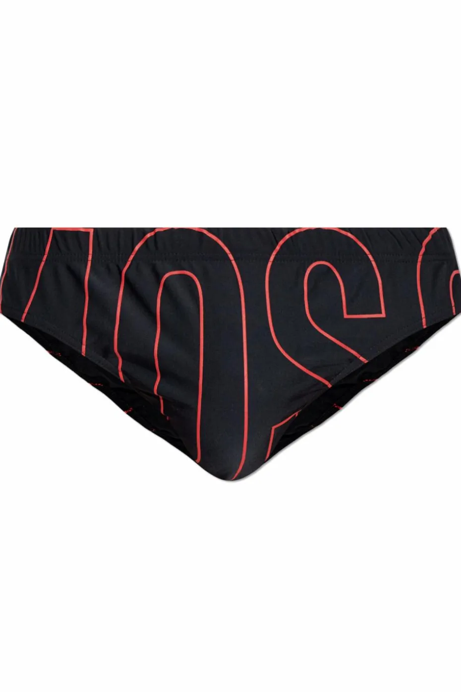 Moschino BLACK Swim briefs with logo