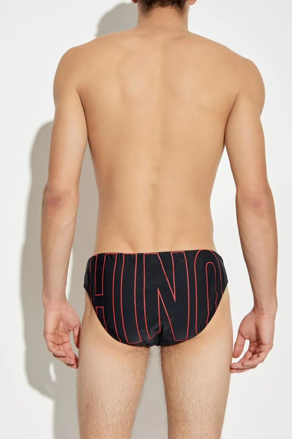 Moschino BLACK Swim briefs with logo