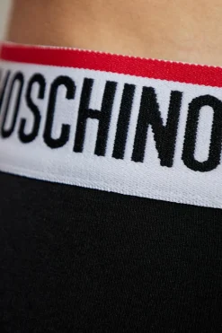 Moschino BLACK Three-pack of boxers with logo