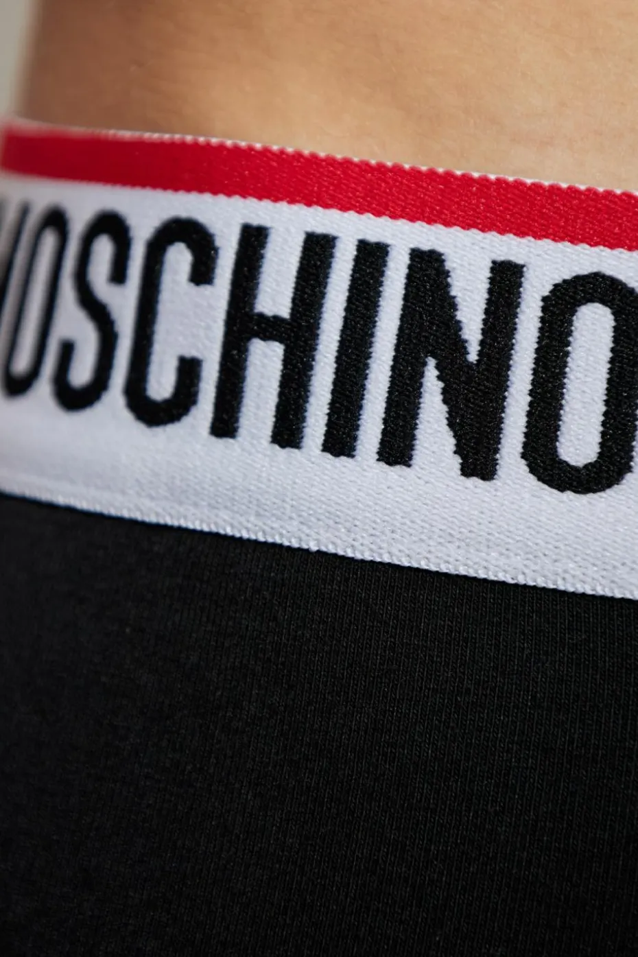 Moschino BLACK Three-pack of boxers with logo