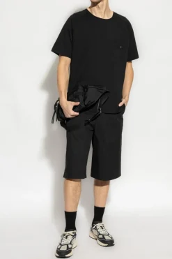 Moschino BLACK T-shirt from the Swim collection