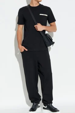 Moschino BLACK T-shirt with logo