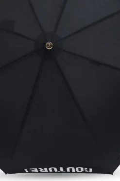 Moschino BLACK Umbrella with logo