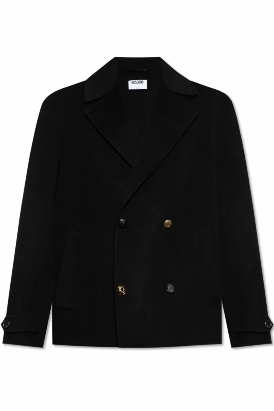 Moschino BLACK Wool coat