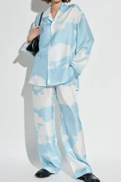 Moschino BLUE Silk trousers