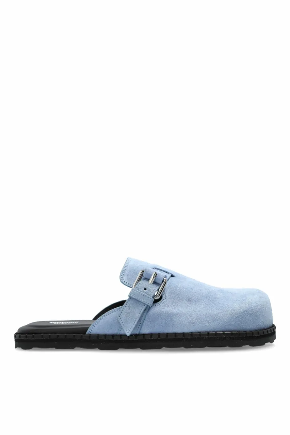 Moschino BLUE Suede slides