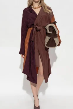 Moschino BROWN Kimono with belt