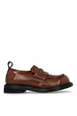 Moschino BROWN 'Loafers' type shoes