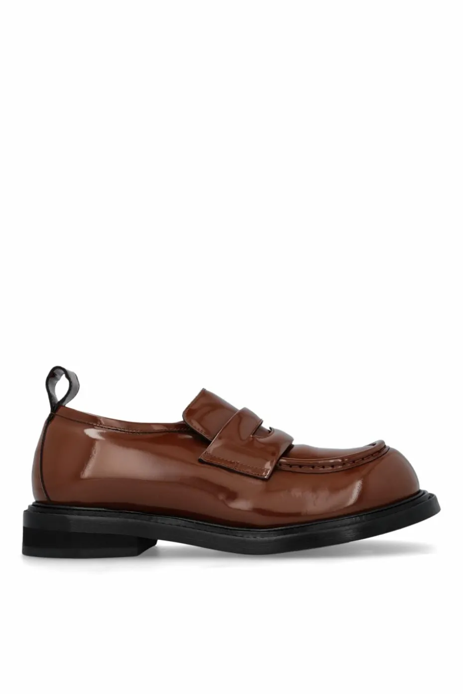 Moschino BROWN 'Loafers' type shoes