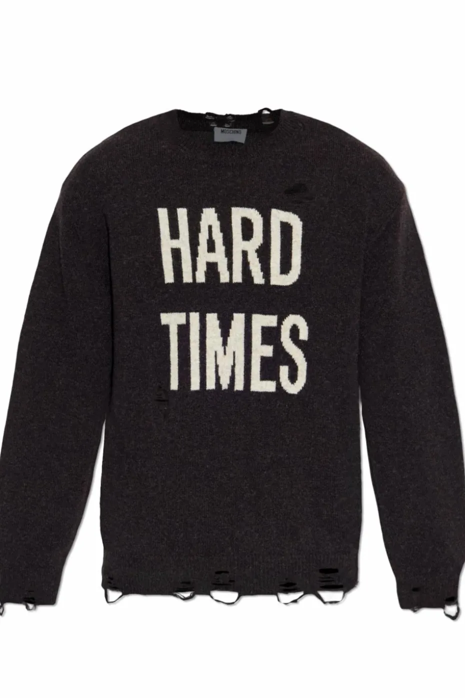 Moschino BROWN Wool sweater