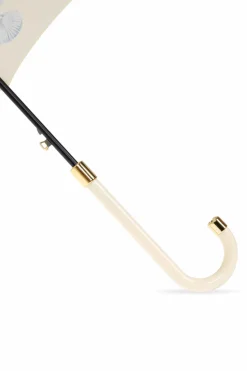 Moschino cream Patterned umbrella