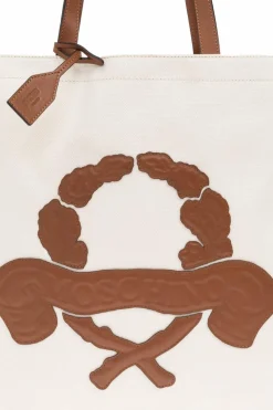 Moschino cream Shopper bag