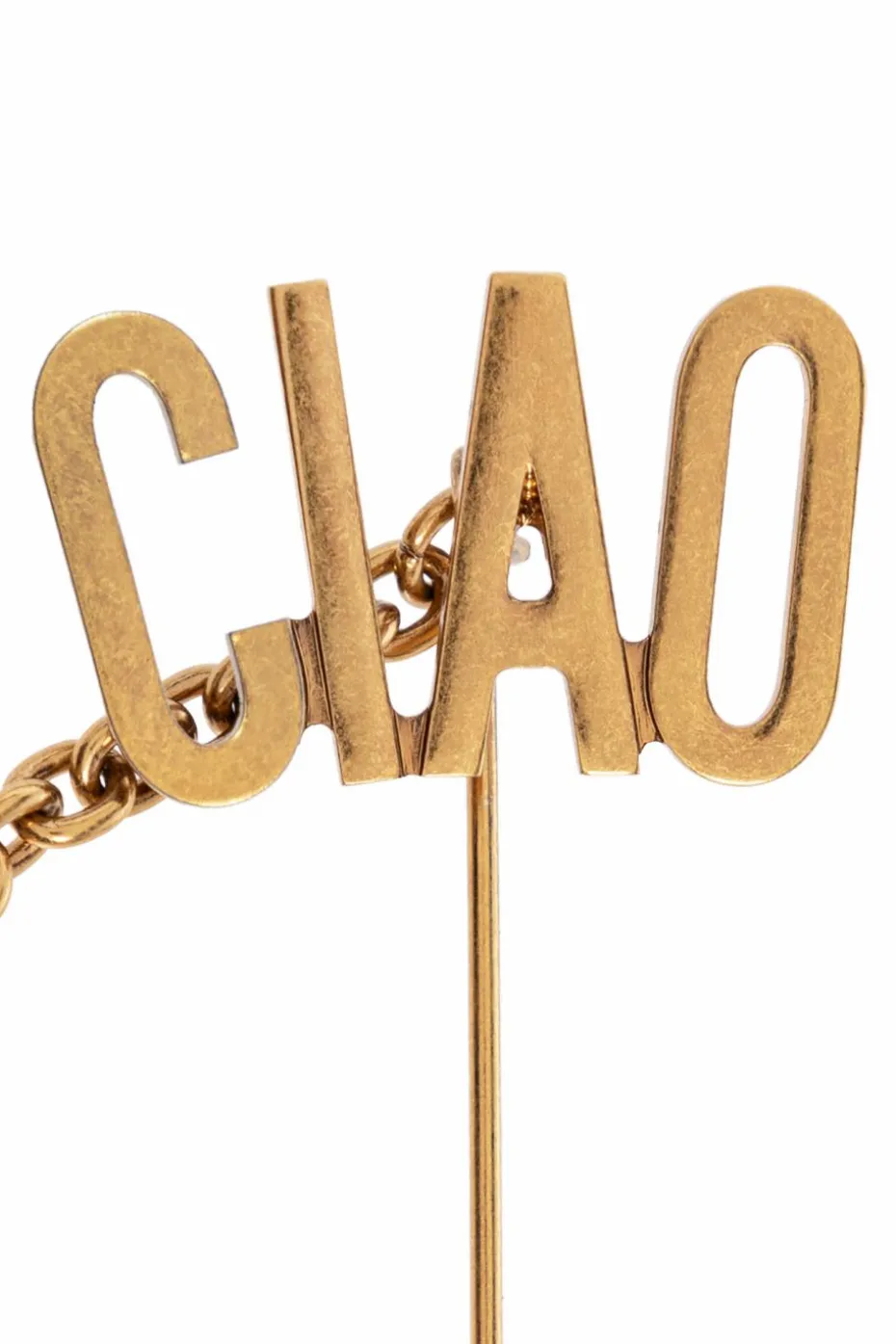 Moschino GOLD Brass pin