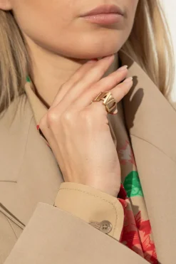 Moschino GOLD Brass ring