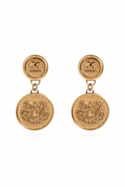 Moschino GOLD Earrings with pendant