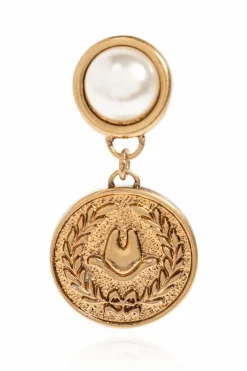Moschino GOLD Earrings with pendant