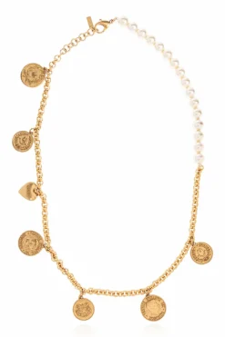 Moschino GOLD Necklace with pendants