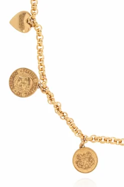 Moschino GOLD Necklace with pendants