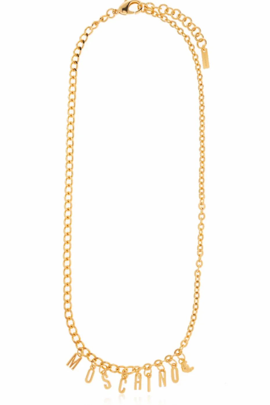 Moschino GOLD Necklace with logo
