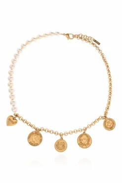 Moschino GOLD Necklace with pendants