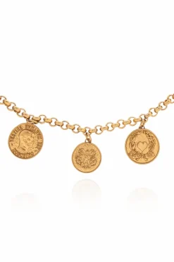 Moschino GOLD Necklace with pendants