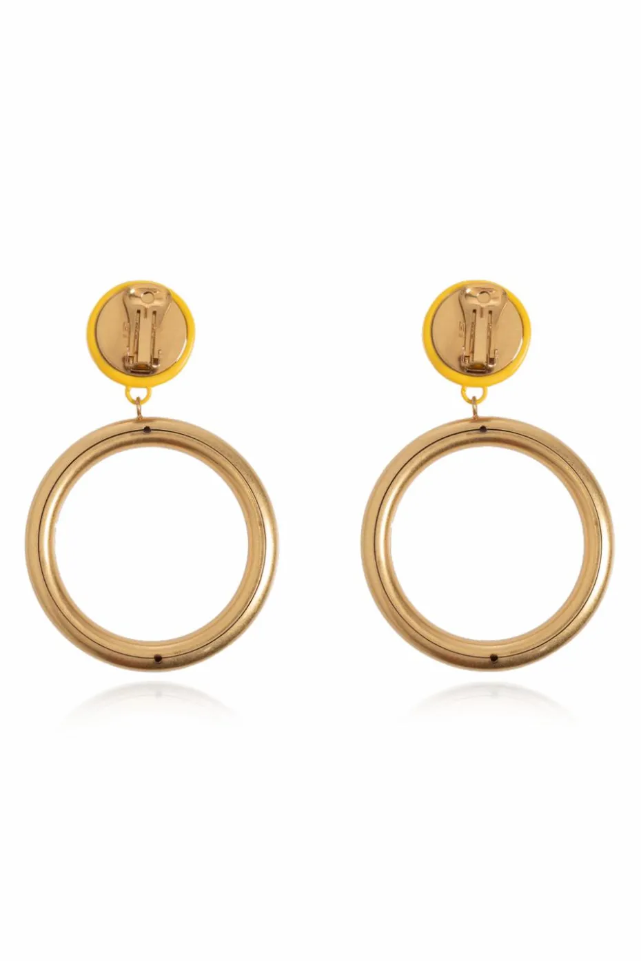 Moschino GOLD Round earrings