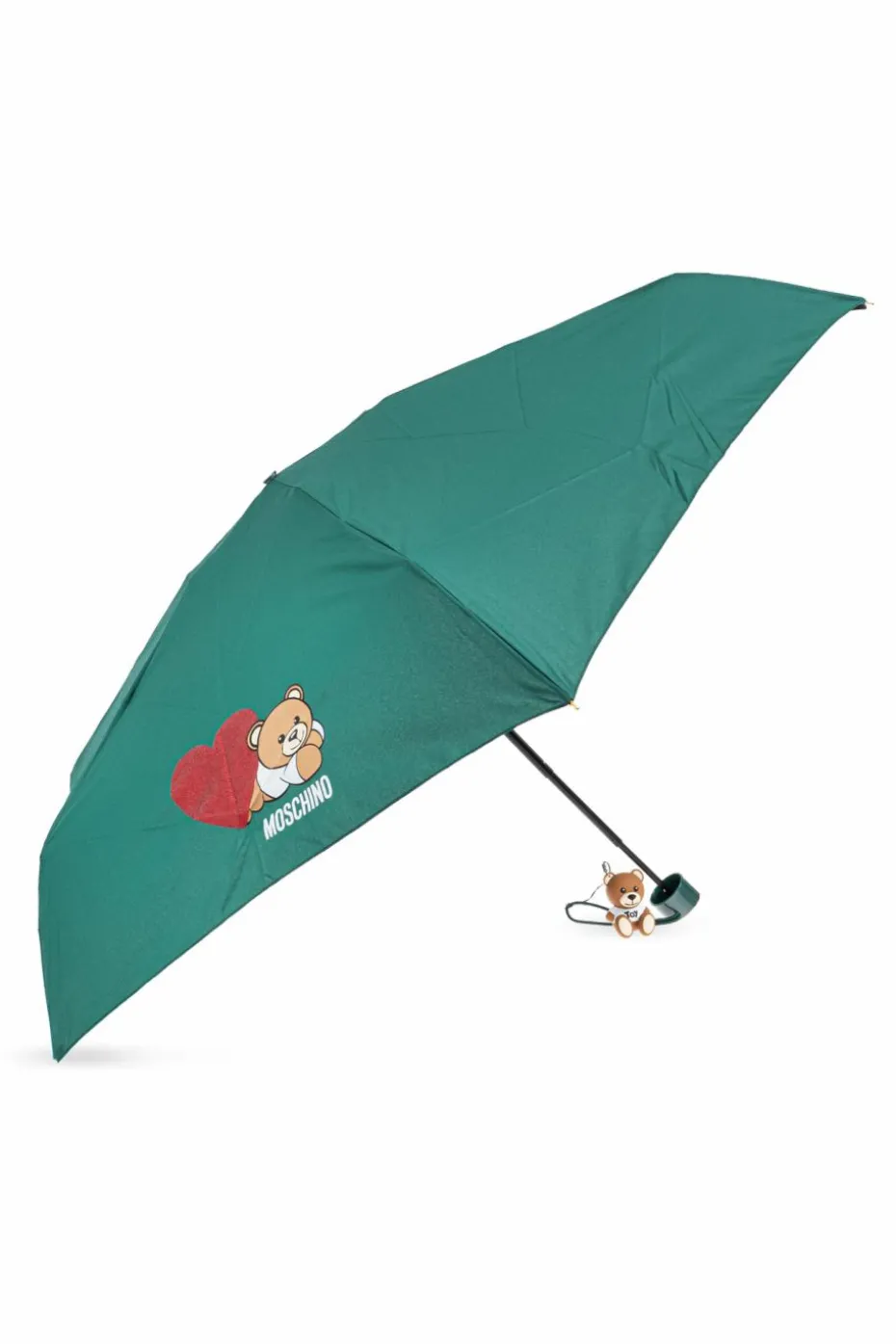 Moschino GREEN Folding umbrella with logo