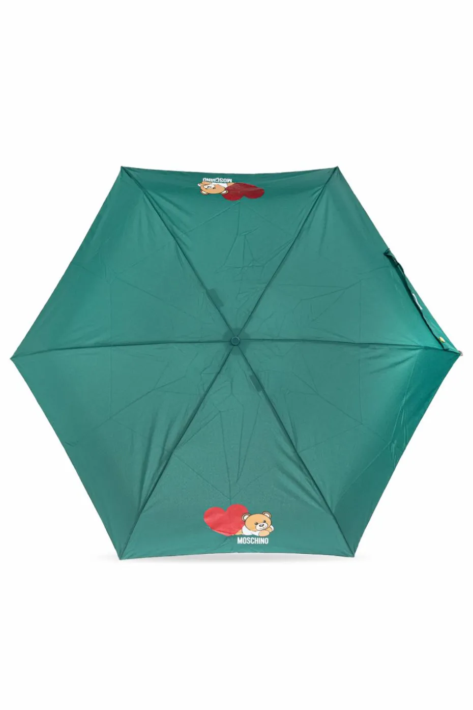Moschino GREEN Folding umbrella with logo