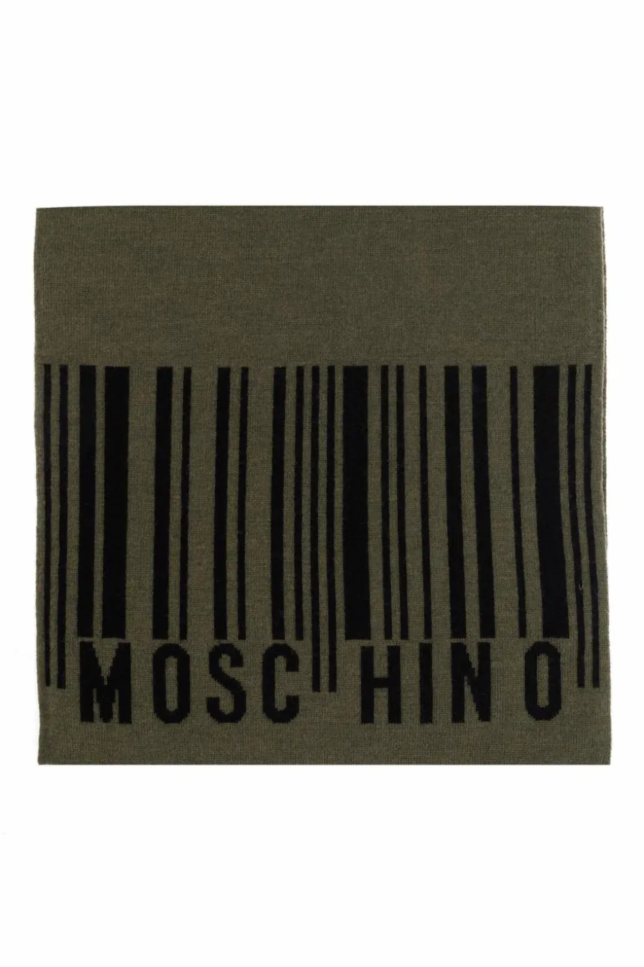Moschino GREEN Scarf with logo