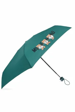 Moschino GREEN Umbrella with logo