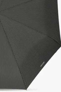 Moschino GREY Folding umbrella with logo