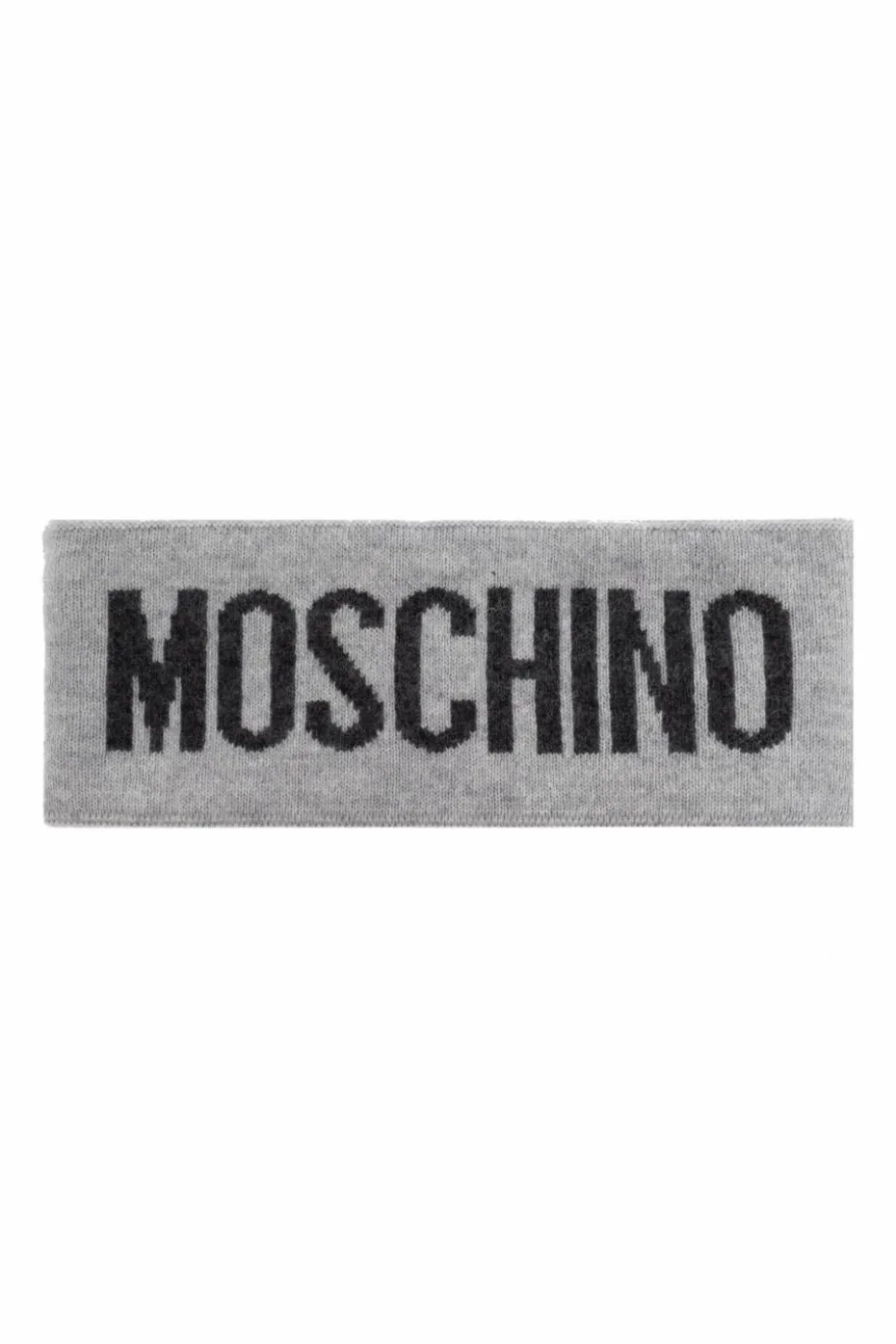Moschino GREY Headband with logo