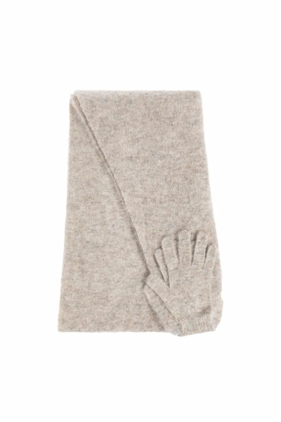Moschino GREY Scarf with gloves